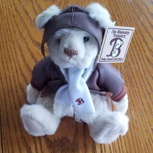 THE BIALOSKY TREASURY BEAR VTG ''PILOT CHARLIE'' LIMITED EDITION